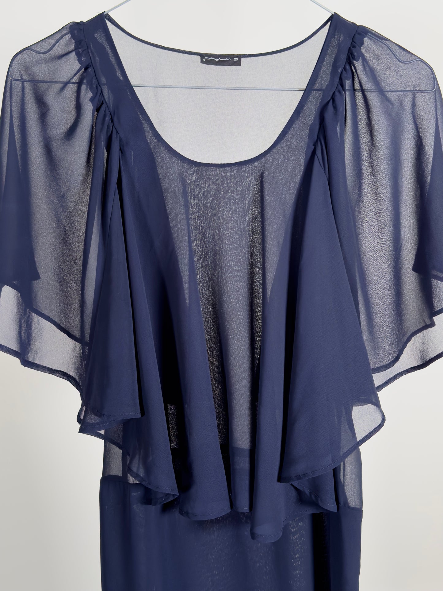 Stylein Frill Dress blue