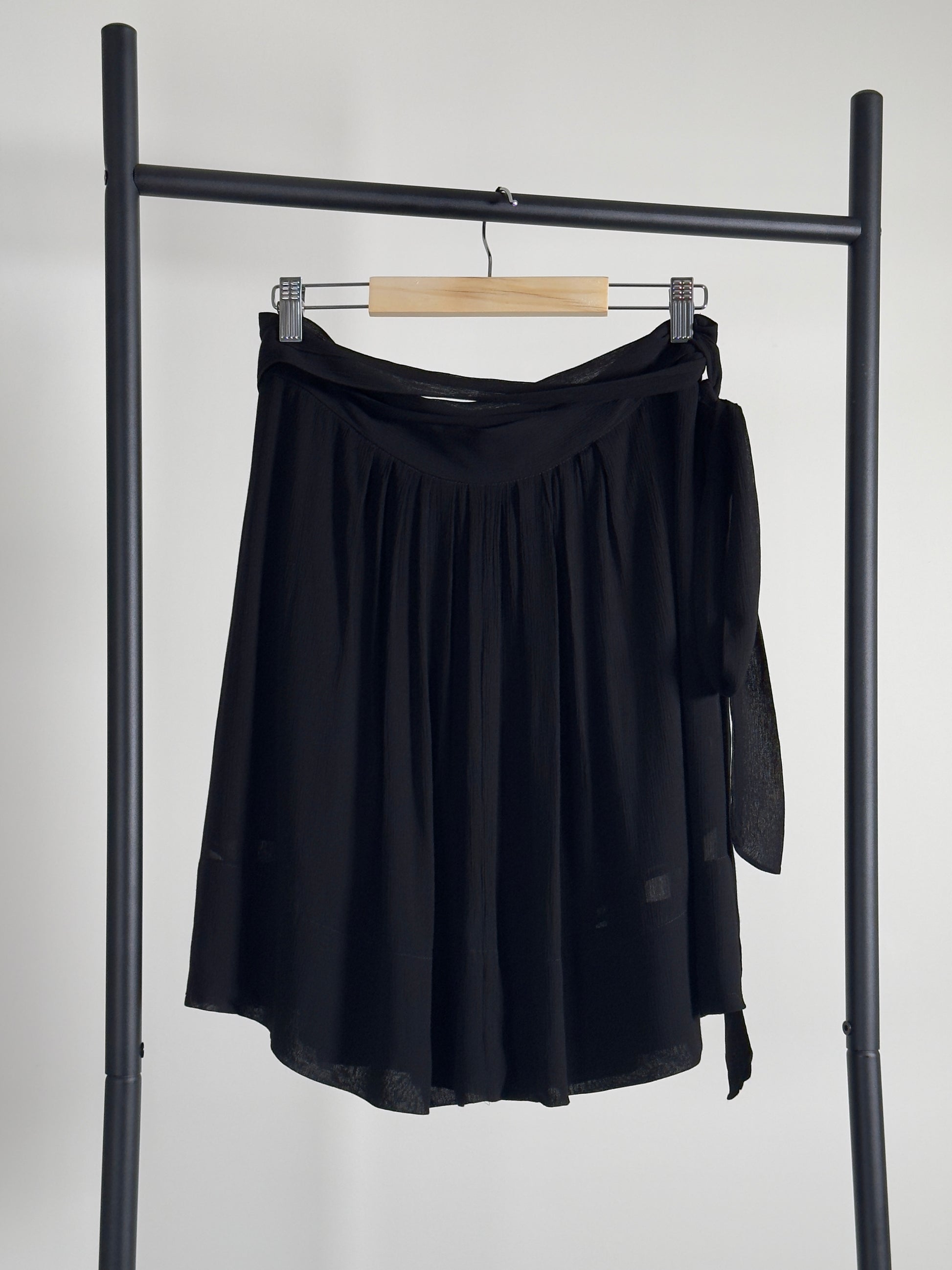Isabel Marant Etoile Wrap Around Skirt black