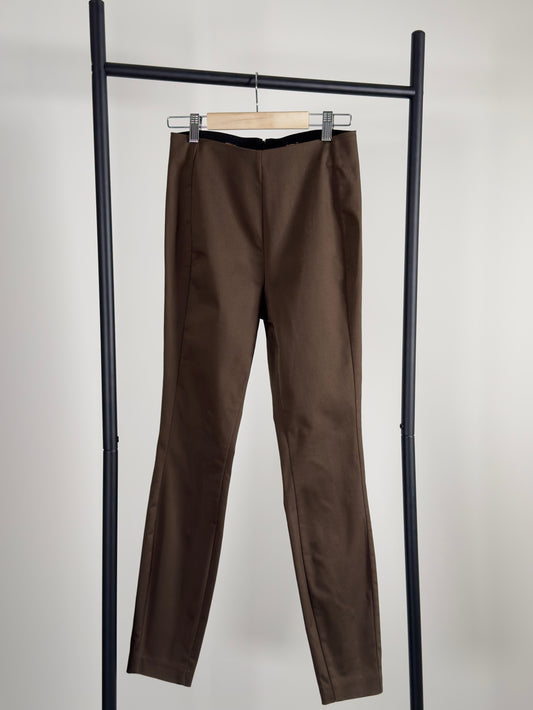 Massimo Dutti Skinny Fit Pants green