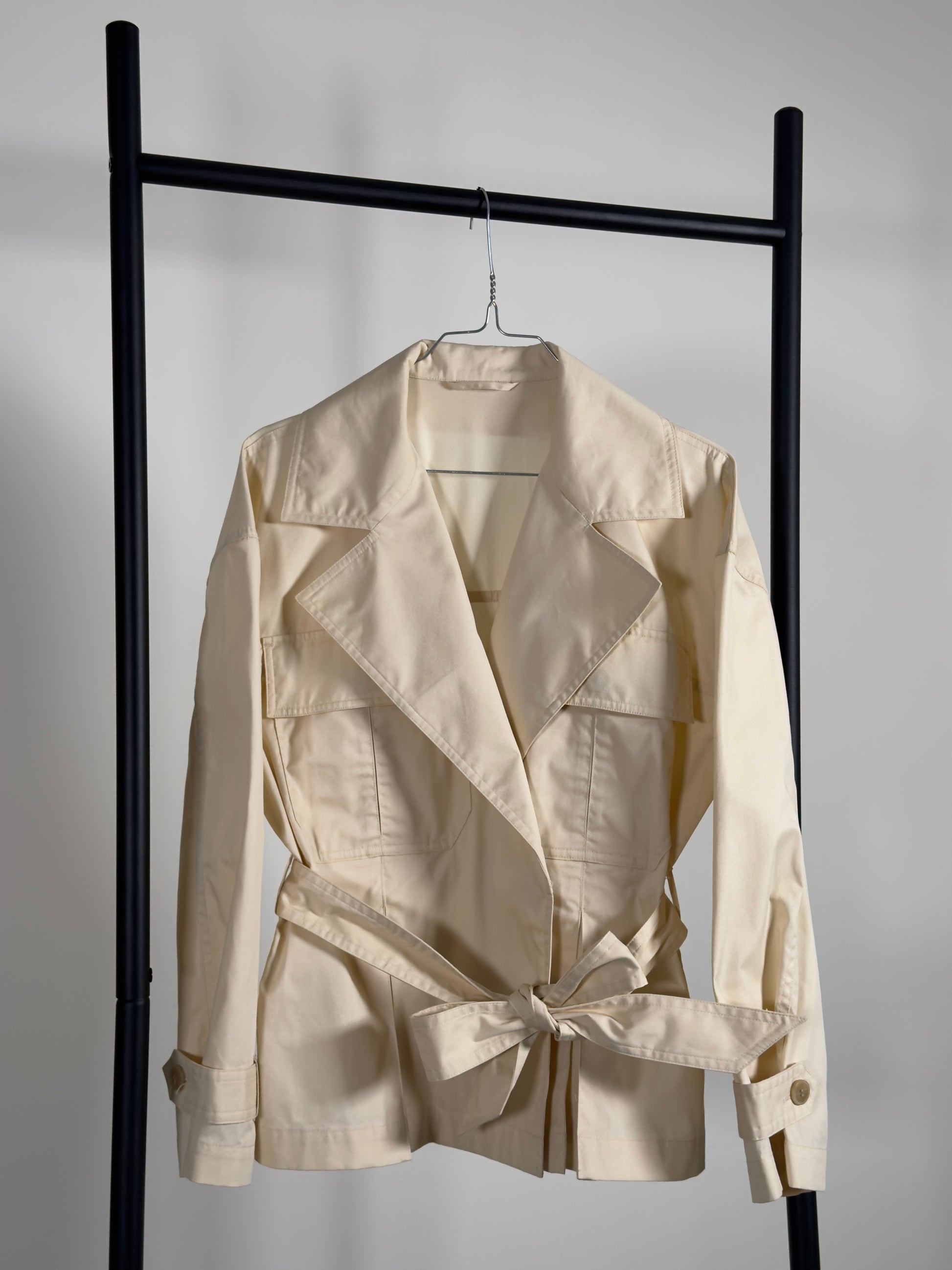 Other Stories Short Trench Jacket beige