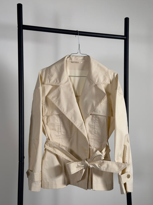 Other Stories Short Trench Jacket beige