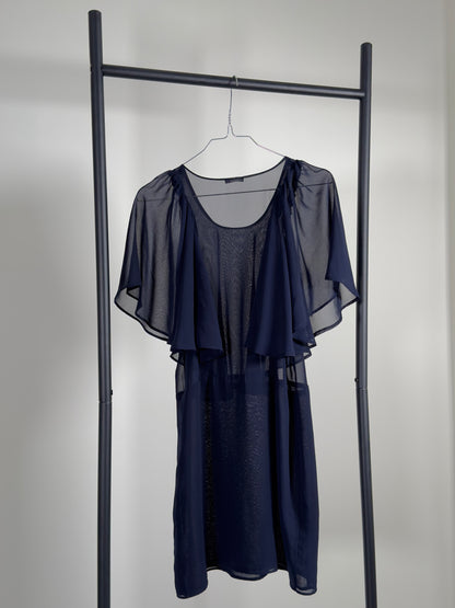 Stylein Frill Dress blue