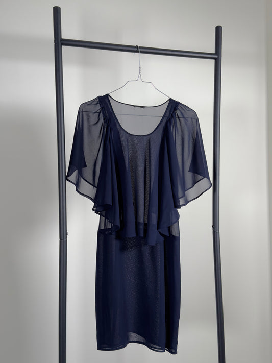 Stylein Frill Dress blue