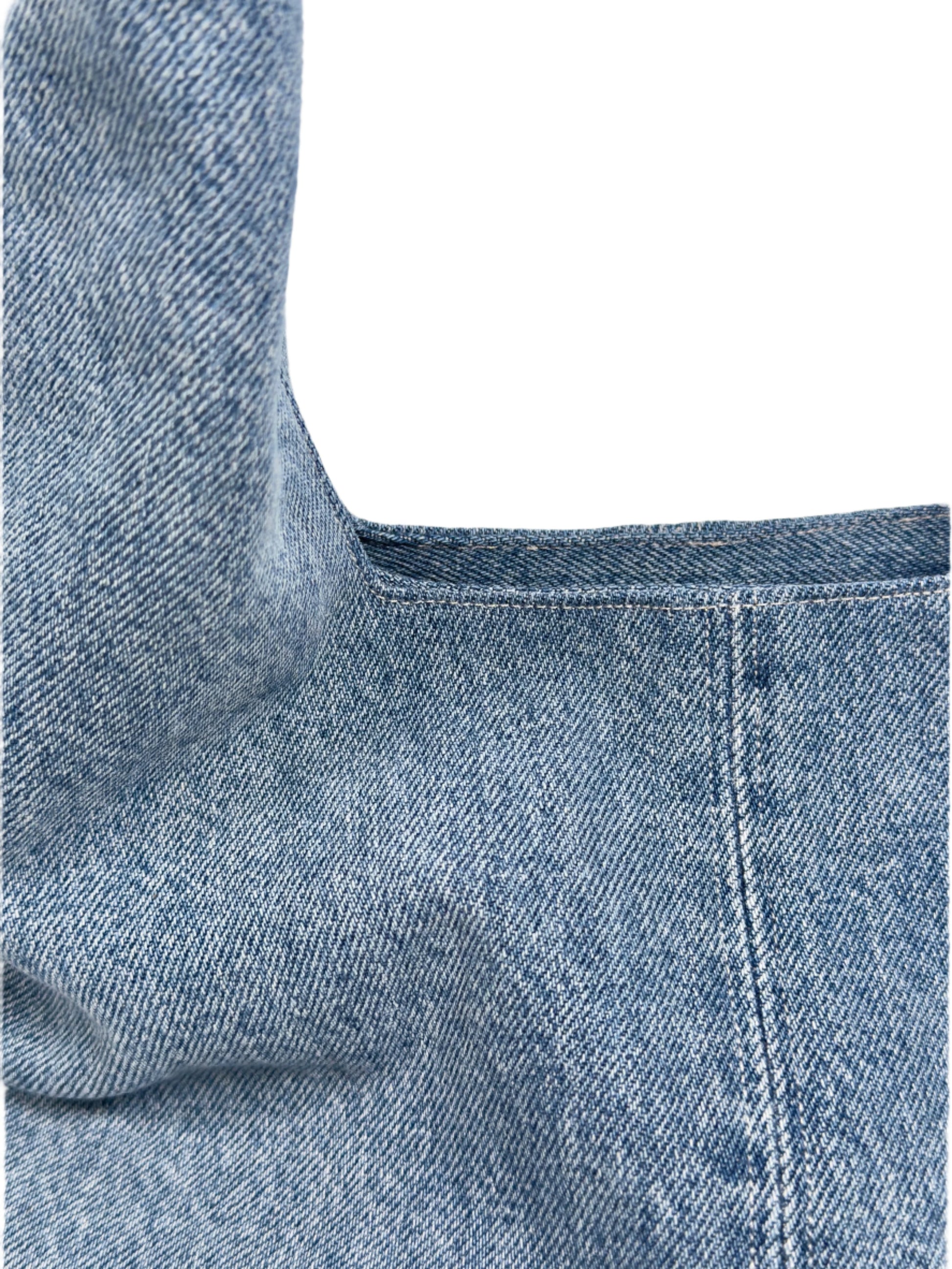 Upcycled denim Bea bag blue AT WONNA