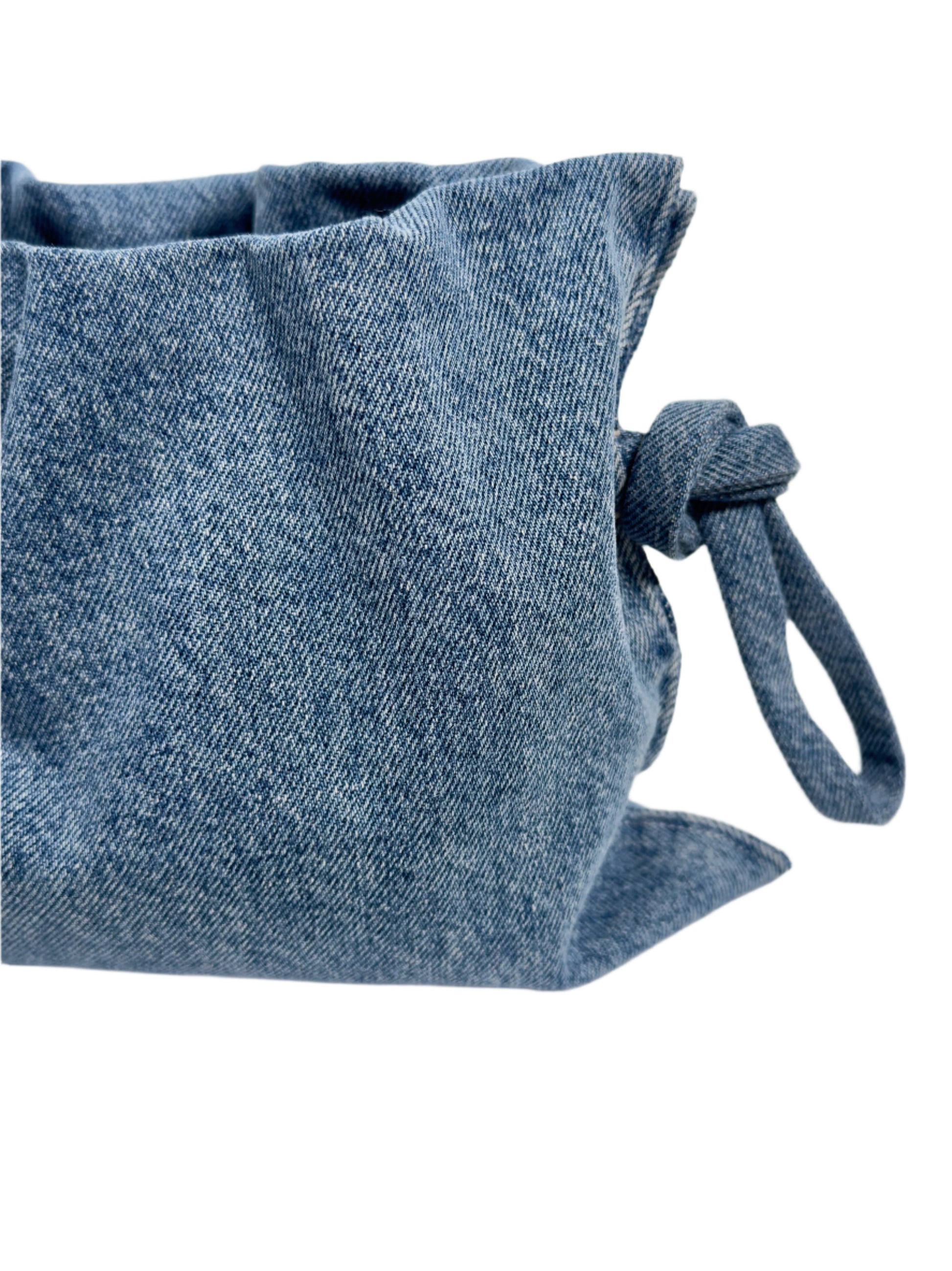 upcycled denim bag blue AT WONNA 