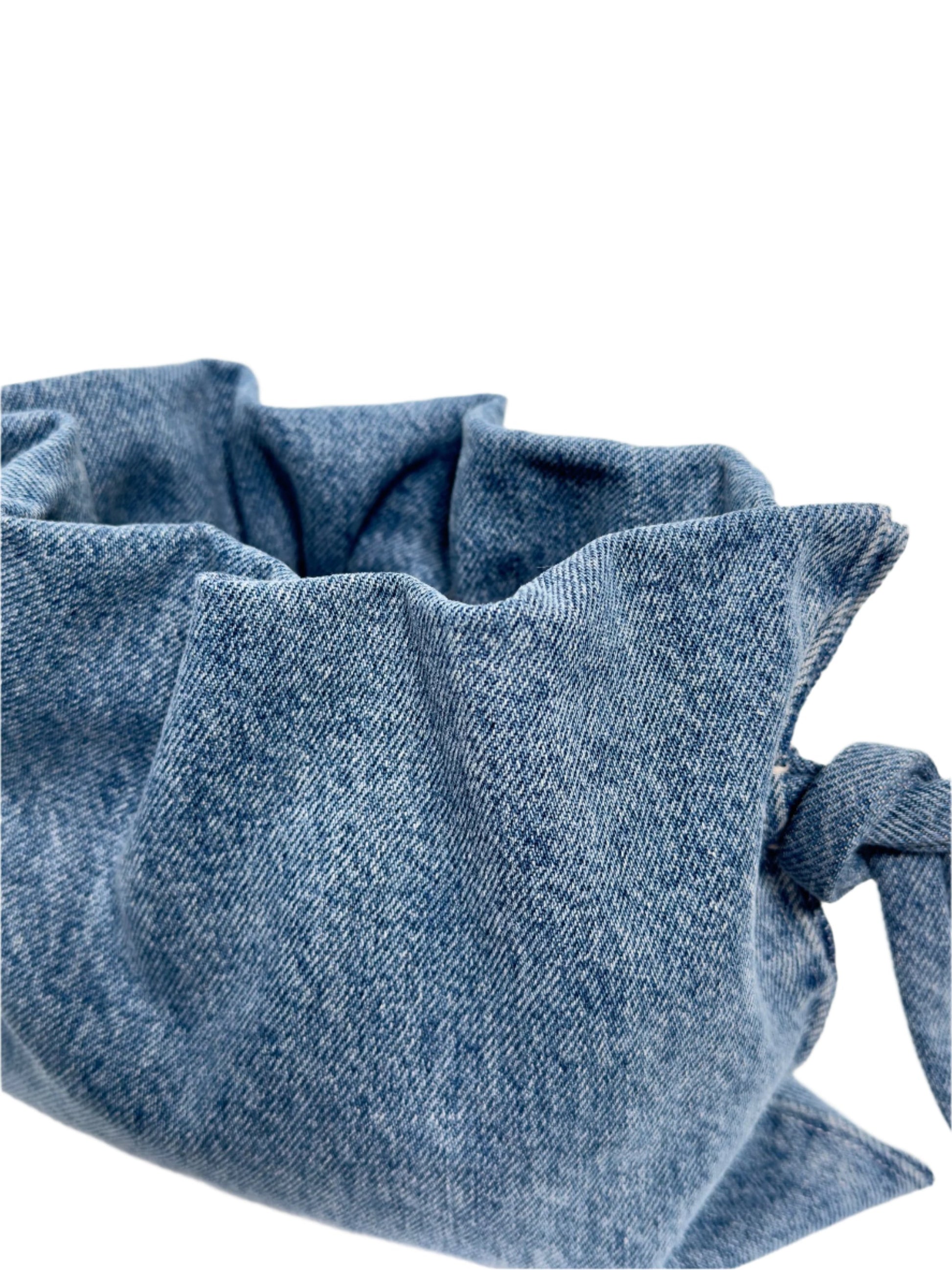 upcycled denim bag blue AT WONNA 